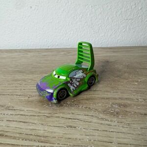 Disney Pixar Cars Wingo Green Purple Diecast Tuner Street Racing Drift Toy Car